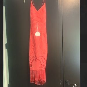 New worn Khaleesi dress in coral